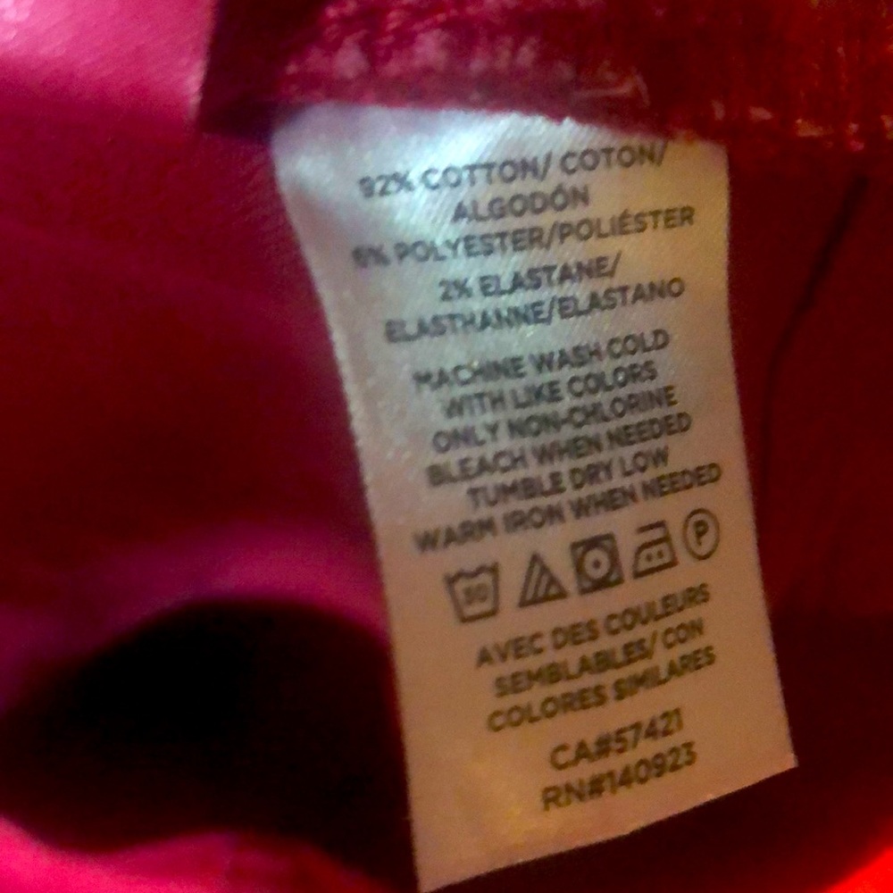 Red Loft jeans - Picture 6 of 6